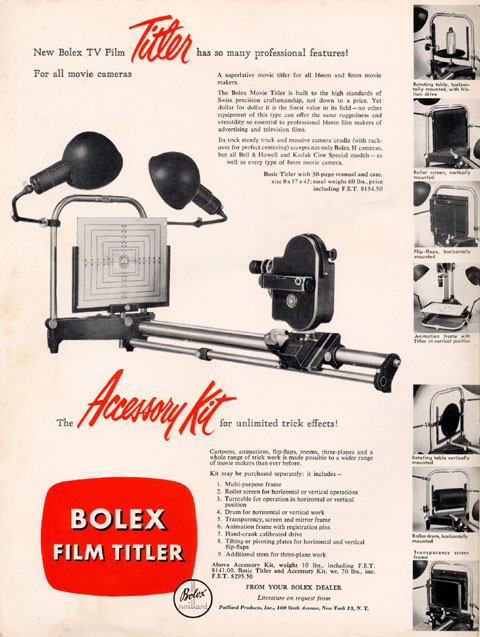 Bolex Titler