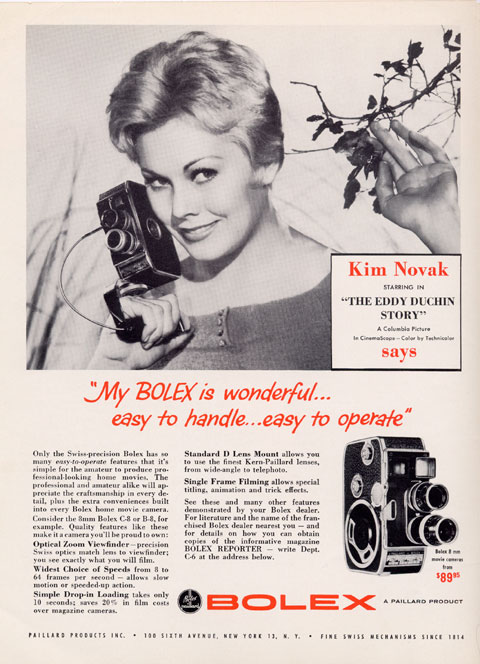 Kim Novak Bolex