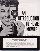 Introduction to Home Movies