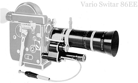 Kern Vario Switar 86EE lens