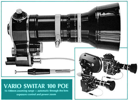 Kern Vario Switar 100POE lens