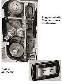 Bolex geared transport