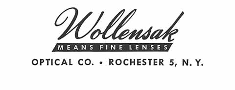 Wollensak Cine Lenses